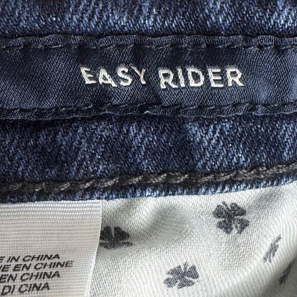 LUCKY BRAND EasyRider Women Size6/28 Regular BlueDenim Stretch Mid Rise - Picture 11 of 11